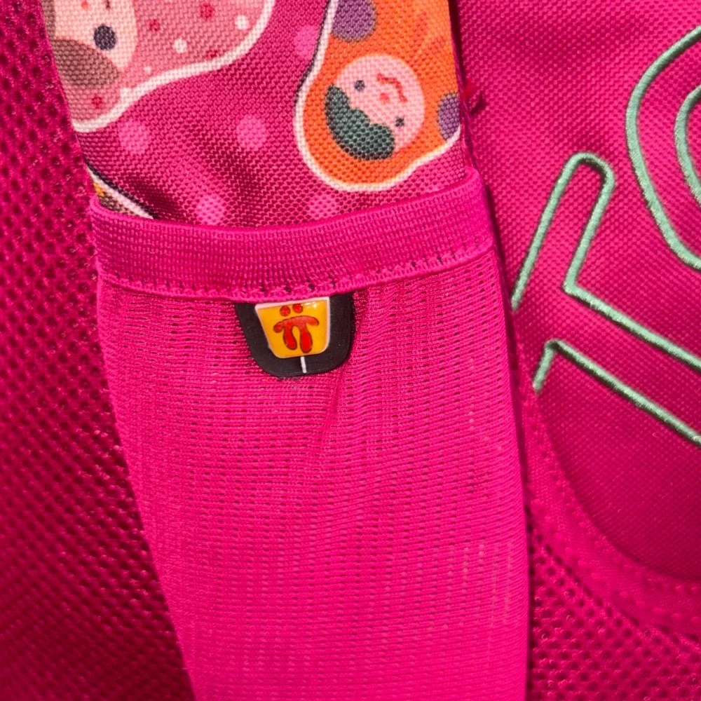 Totto Kids Pink Matryoshka Nesting Doll Print Backpack School Bag Travel